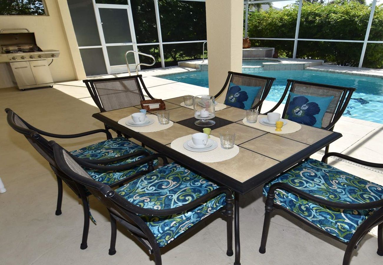 Ferienhaus in Cape Coral - CCVR Villa Pelican - Einladendes Haus mit Golf-Zugang und grossflächiger Pool-Anlage