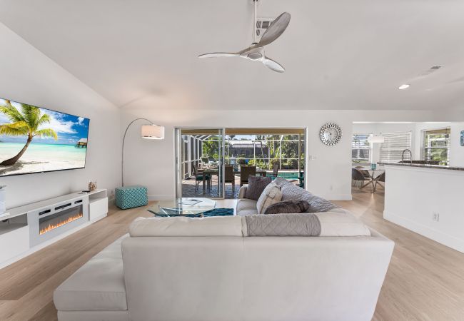 Ferienhaus in Cape Coral - CCVR - Villa Samba Wunderschöne Pool Villa mit Gulfzugang