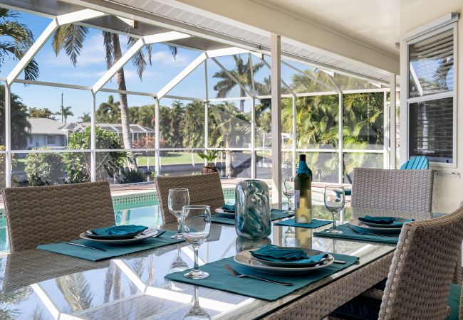 Ferienhaus in Cape Coral - CCVR - Villa Samba Wunderschöne Pool Villa mit Gulfzugang