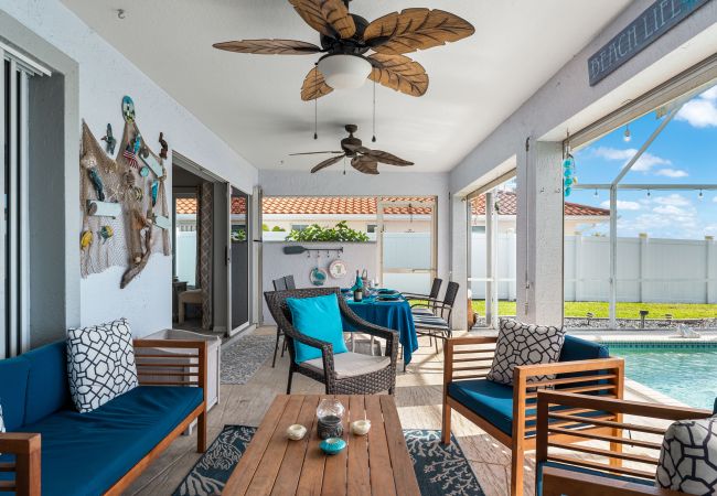 Ferienhaus in Cape Coral - CCVR - Villa Turtle Cove - Wunderschönes Lakefront Pool home